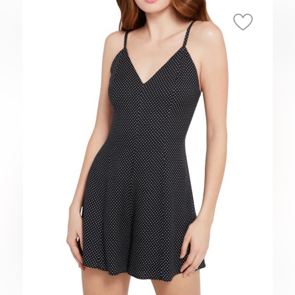 Alice + Olivia Erin Flared Romper - Picture 2 of 6
